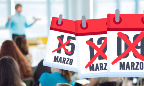 Avviso: sospensione corsi fino al 15 marzo