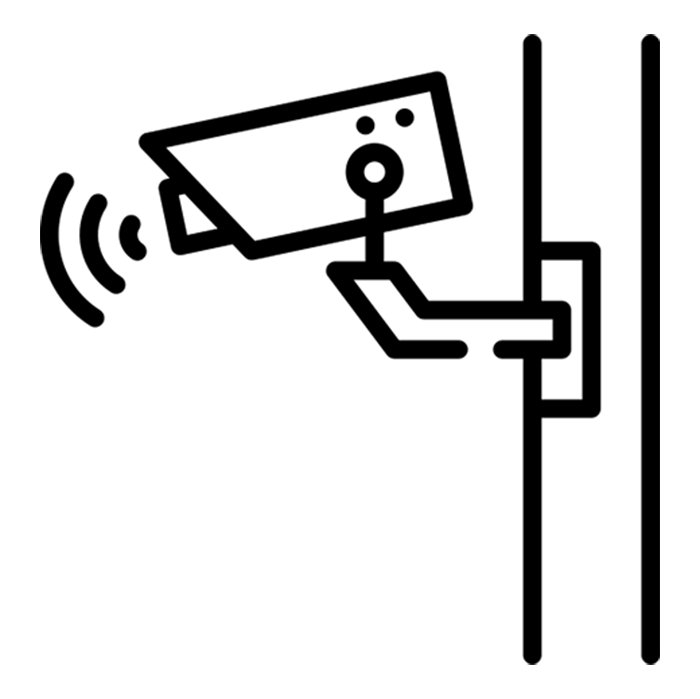 Telecamere orientate e gestite con finalità precise